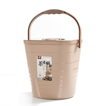 Găleată din plastic pentru resturi de ceai, cu capac, tavă de drenaj, accesorii pentru ceremonia Gongfu