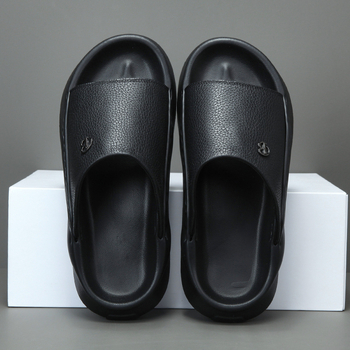 Muške sandale od prave kože, slip-on, europski stil, ljetne casual cipele, veličina 45, vrhunska kvaliteta