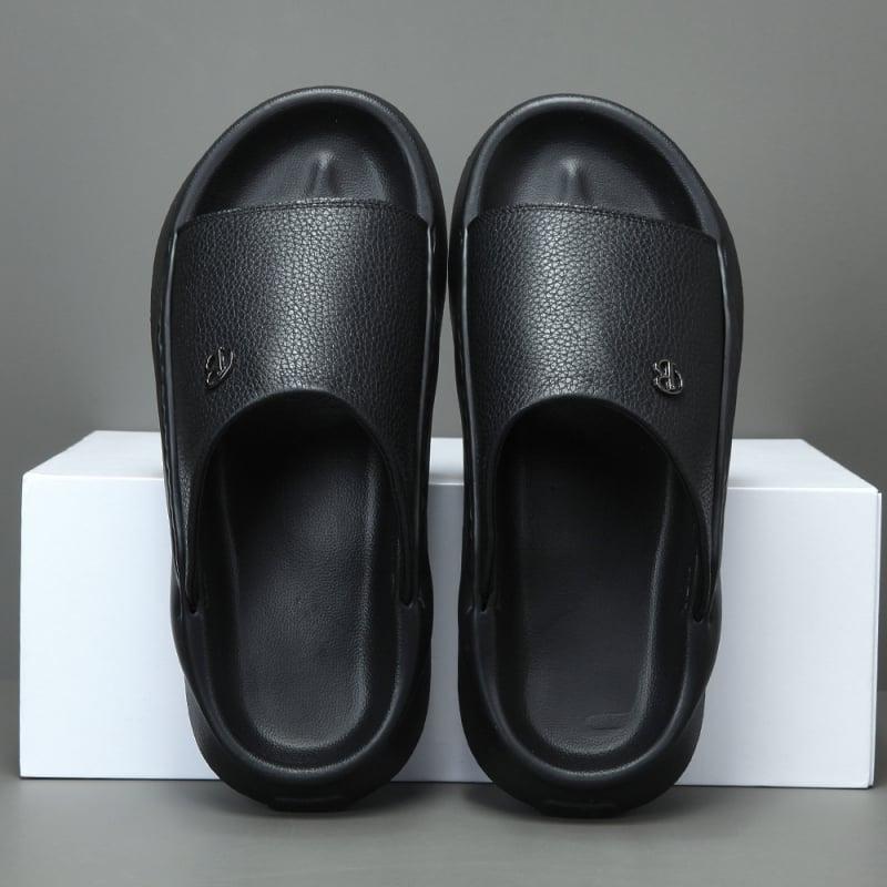 Muške sandale od prave kože, slip-on, europski stil, ljetne casual cipele, veličina 45, vrhunska kvaliteta