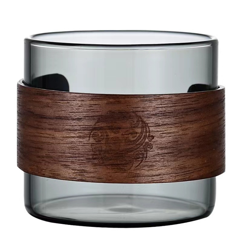 Ceasca de ceai din sticla borosilicată rezistentă la căldură, pentru uz casnic – ceremonie Gongfu