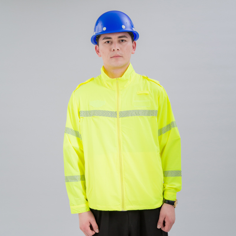 Îmbrăcăminte reflectorizantă de protecție solară, material Ice Silk, protecție UV, geacă unisex de vară, respirabilă