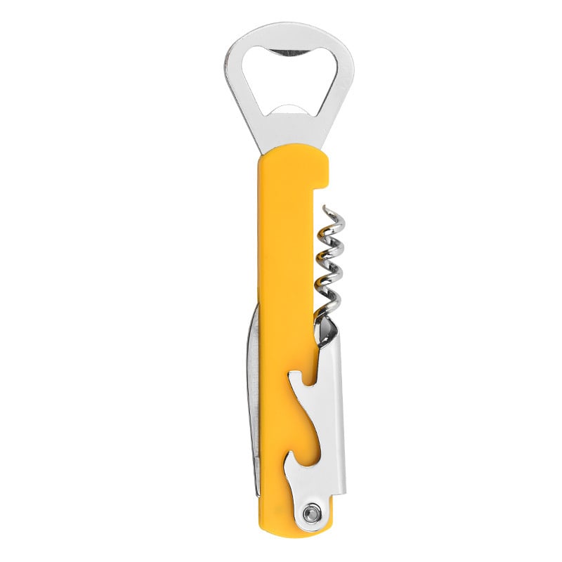 Deschizător de sticle din oțel inoxidabil, multifuncțional, pentru vin și bere, design modern minimalist
