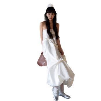 Rochie de mireasă ușoară, în stil franțuzesc, fără bretele, pentru banchet și logodnă, inspirată de pădure, lux discret