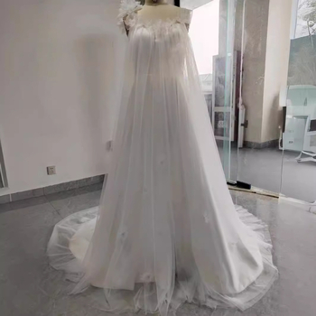 Rochie de mireasă fără bretele, linie A, lungă, pentru ședințe foto la malul mării, inspirație prințesă ușoară