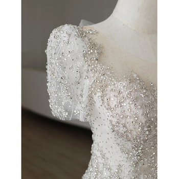 Rochie de mireasă în stil francez, ușoară, nou model 2026, rochie sirena elegantă, croială Slim