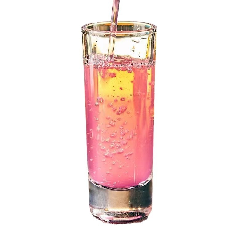 Set de pahare din sticlă pentru băuturi spirtoase, cu fund gros, pentru uz casnic — pahare mici de vin și de cocktail