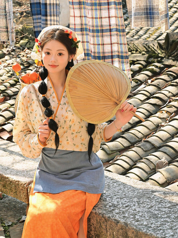 Hanfu pastoral 2026 – nou model pentru protagonista feminină, set complet de costume pentru scenă