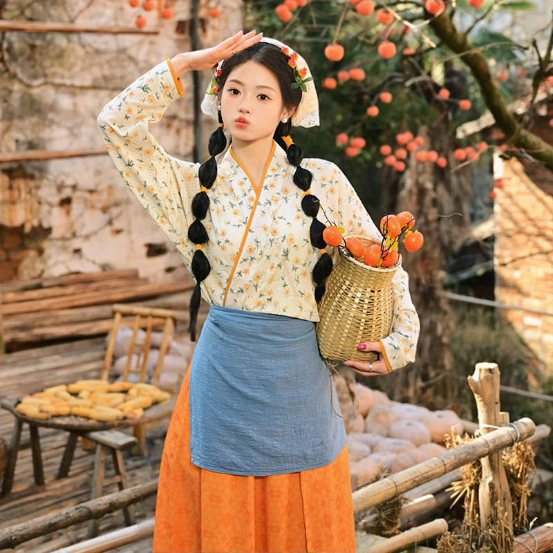 Hanfu pastoral 2026 – nou model pentru protagonista feminină, set complet de costume pentru scenă