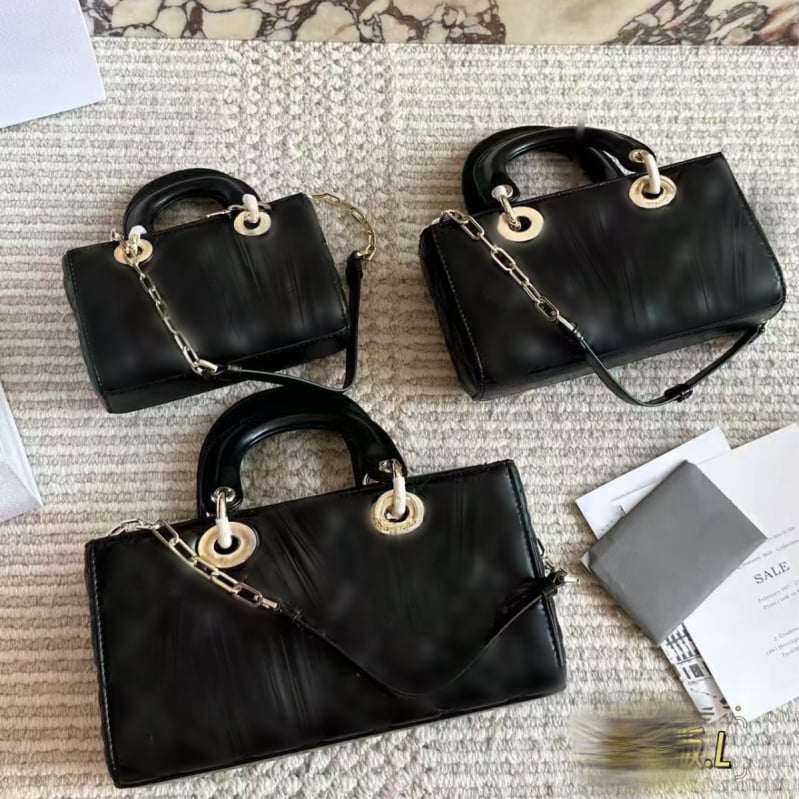 Geantă din piele pentru femei, 2026, versiune orizontală, model romb, geantă de umăr crossbody, elegantă și versatilă