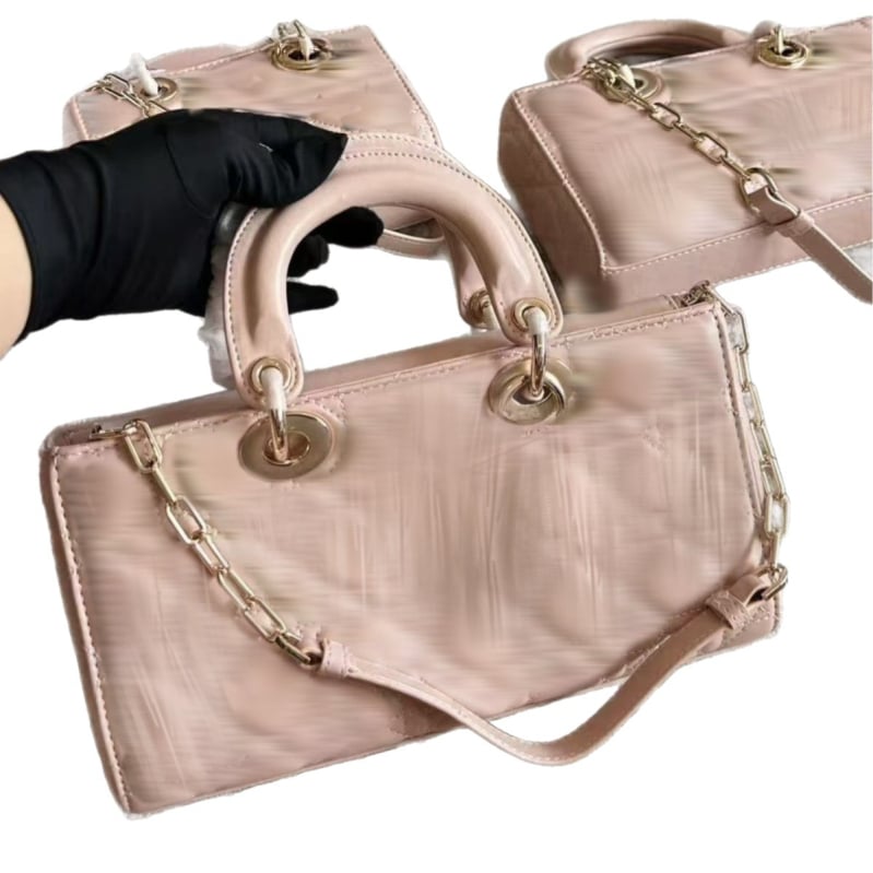 Geantă din piele pentru femei, 2026, versiune orizontală, model romb, geantă de umăr crossbody, elegantă și versatilă