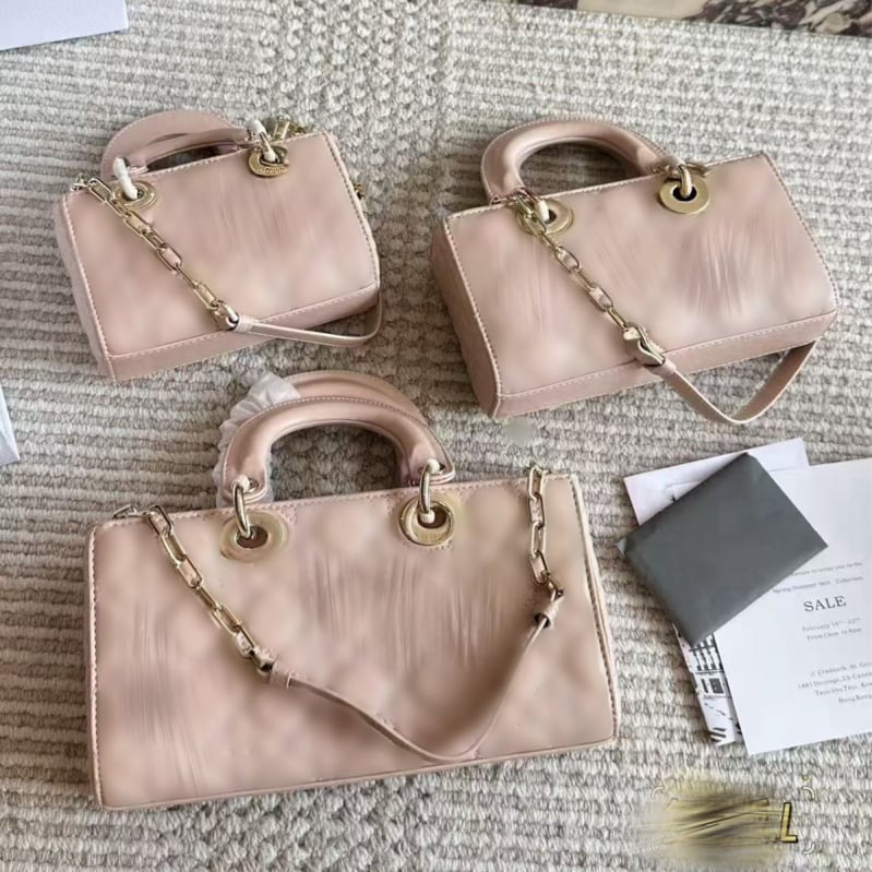 Geantă din piele pentru femei, 2026, versiune orizontală, model romb, geantă de umăr crossbody, elegantă și versatilă