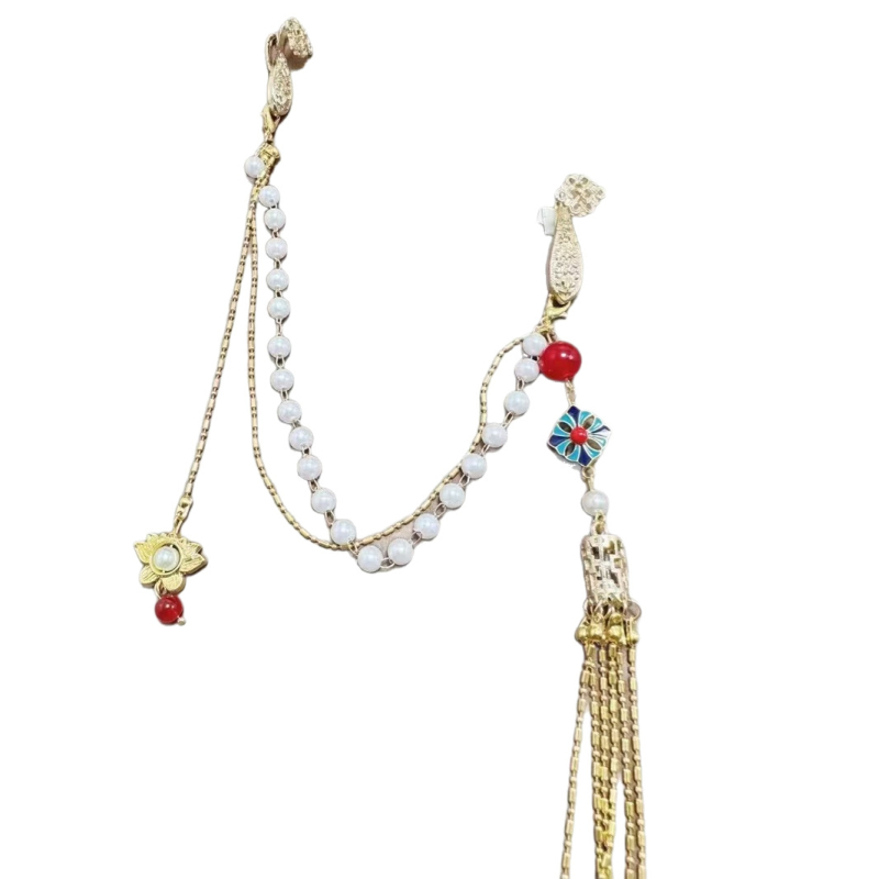 Pandantiv Ruyi pentru Hanfu, cu ciucuri, accesorii în stil chinezesc pentru femei