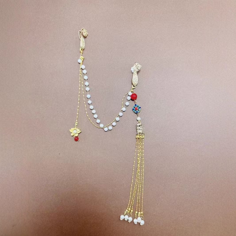 Pandantiv Ruyi pentru Hanfu, cu ciucuri, accesorii în stil chinezesc pentru femei