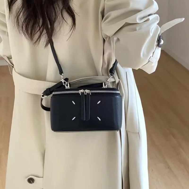 Geantă mică din piele de miel, formă pătrată, pentru femei, curea de umăr sau crossbody, gentuță compactă pentru cosmetice