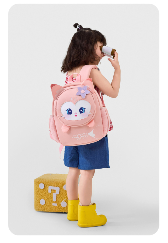 Rucsac pentru grădiniță, design drăguț de desene animate, ușor, pentru copii 1–5 ani, unisex