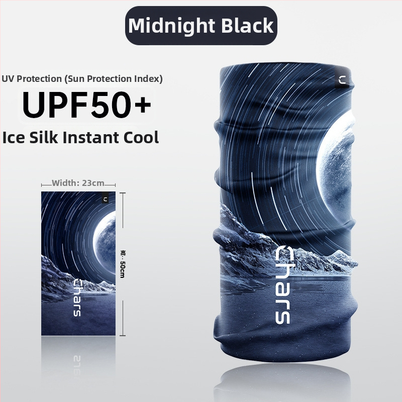 Ciklistički šal s UV zaštitom i zaštitom od sunca, Ice Silk šal za vrat, prozračan dizajn