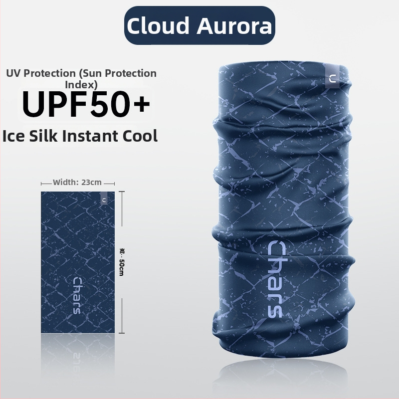 Ciklistički šal s UV zaštitom i zaštitom od sunca, Ice Silk šal za vrat, prozračan dizajn