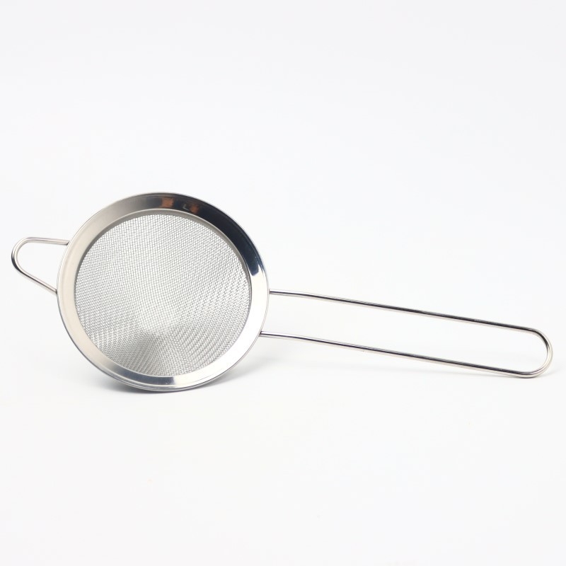 Filtru metalic electroplacat în stil european, sită conică triunghiulară