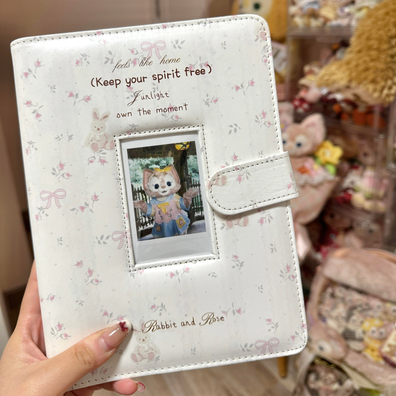 Album foto Polaroid, capacitate mare, pagini pentru inserții, formatul A5, dosar cu foi detașabile