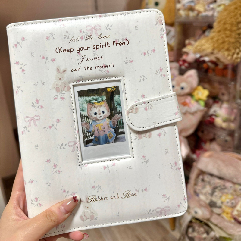 Album foto Polaroid, capacitate mare, pagini pentru inserții, formatul A5, dosar cu foi detașabile