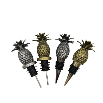 Dop de vin din aliaj de zinc, în formă de ananas – dop ananas pentru vin roșu
