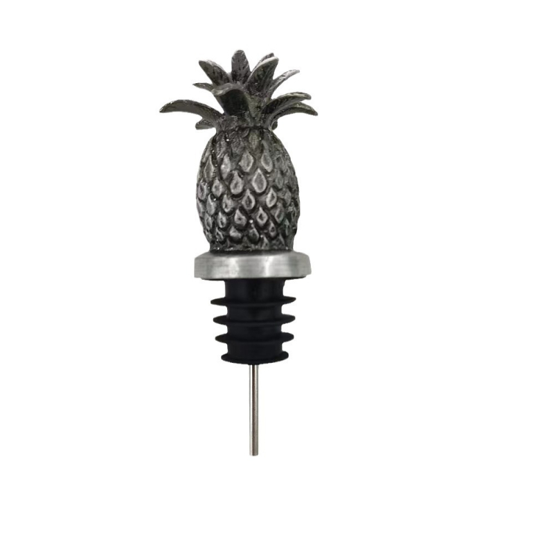 Dop de vin din aliaj de zinc, în formă de ananas – dop ananas pentru vin roșu