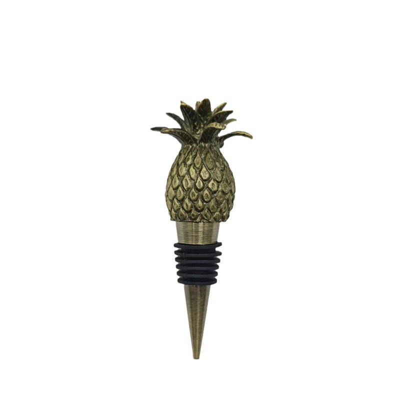 Dop de vin din aliaj de zinc, în formă de ananas – dop ananas pentru vin roșu