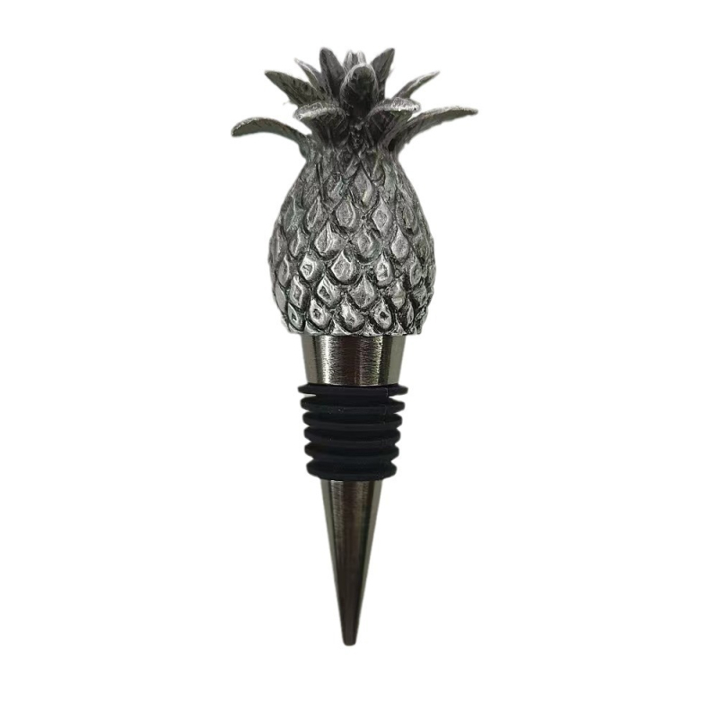 Dop de vin din aliaj de zinc, în formă de ananas – dop ananas pentru vin roșu