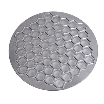 Formă din aluminiu pentru găluște, 61 de găuri, ustensilă de bucătărie