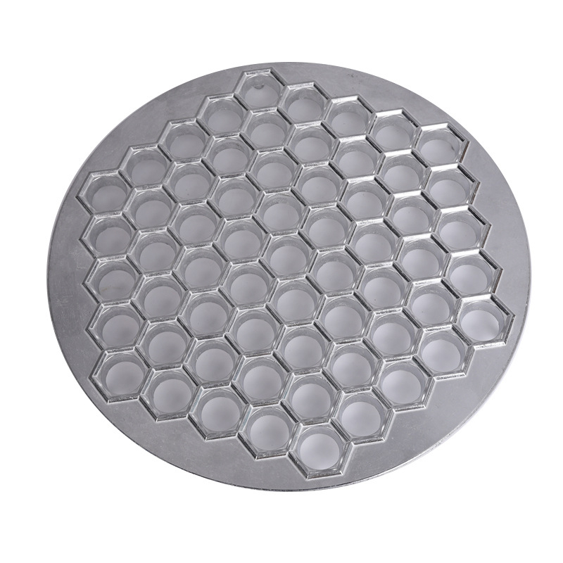 Formă din aluminiu pentru găluște, 61 de găuri, ustensilă de bucătărie