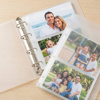 Album foto cu suprafață laminată PP, 6 inci, 120 pagini, clips metalice pentru buzunare, pentru studio foto de nuntă