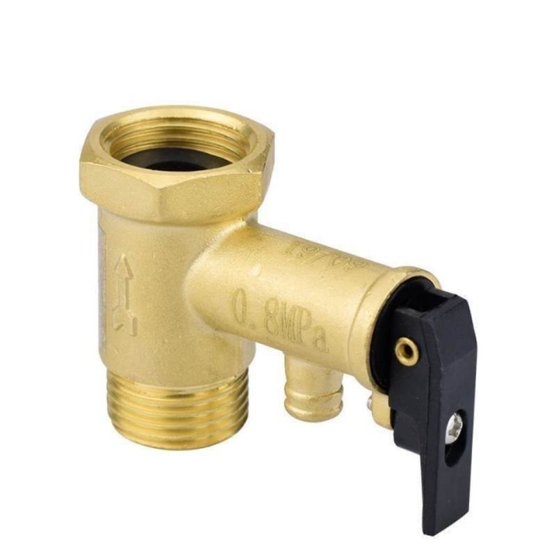 Cupru integral, îngroșat, supapă de eliberare a presiunii pentru boiler electric de apă, supapă de siguranță, supapă reductoare, supapă cu sens unic