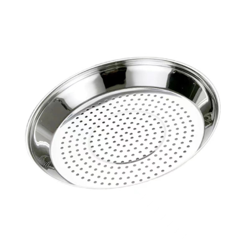 Raft de aburi pentru wok din oțel inoxidabil, rezistent la temperaturi înalte, ușor de curățat, găuri dense de abur, suport/coș multifuncțional pentru aburi