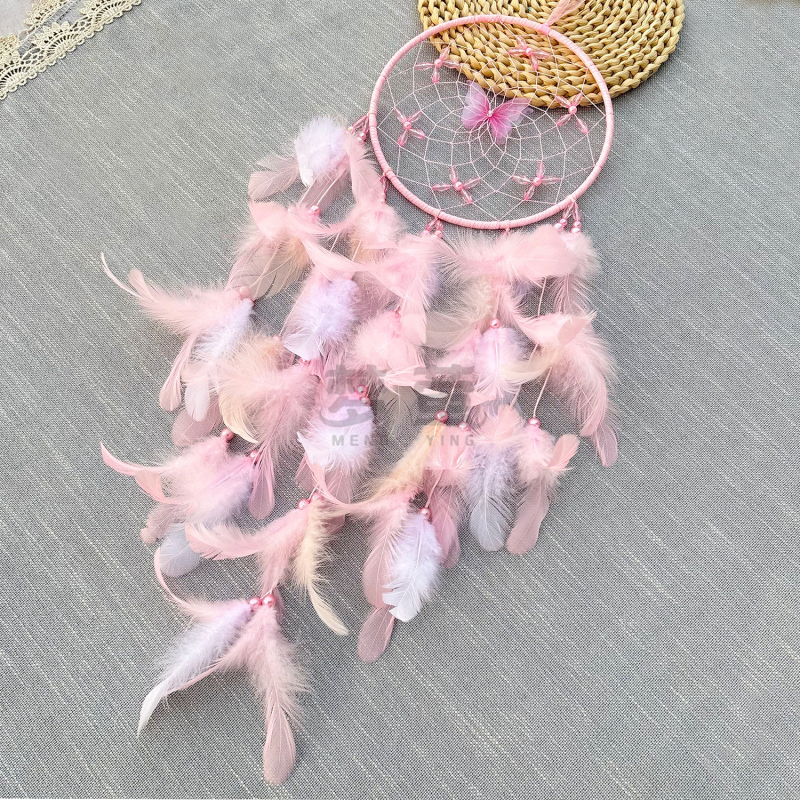 Dreamcatcher artizanal cu clopot de vânt – decor pentru cameră, aspect premium, cadou creativ pentru iubită