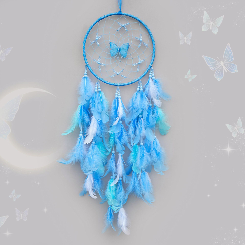 Dreamcatcher artizanal cu clopot de vânt – decor pentru cameră, aspect premium, cadou creativ pentru iubită