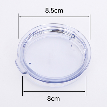Capac din plastic cu pai, etanș – compatibil cu cană auto 30oz și tumbler 20oz, accesoriu pentru capac cafea