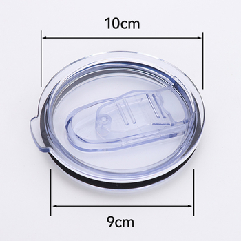 Capac din plastic cu pai, etanș – compatibil cu cană auto 30oz și tumbler 20oz, accesoriu pentru capac cafea