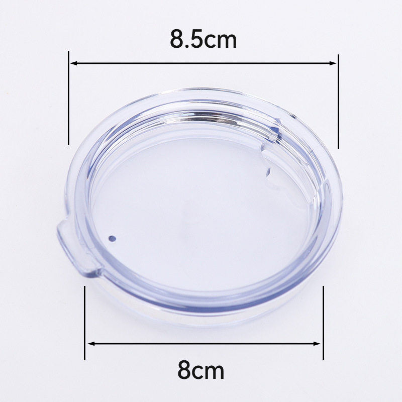 Capac din plastic cu pai, etanș – compatibil cu cană auto 30oz și tumbler 20oz, accesoriu pentru capac cafea
