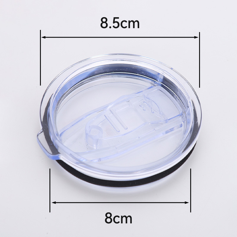 Capac din plastic cu pai, etanș – compatibil cu cană auto 30oz și tumbler 20oz, accesoriu pentru capac cafea