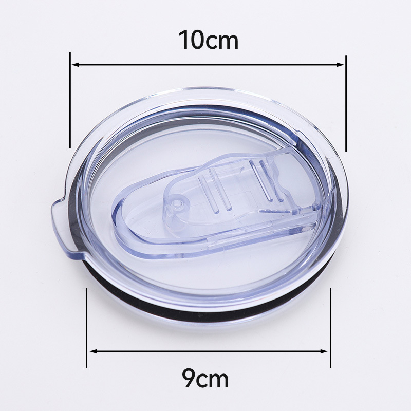 Capac din plastic cu pai, etanș – compatibil cu cană auto 30oz și tumbler 20oz, accesoriu pentru capac cafea