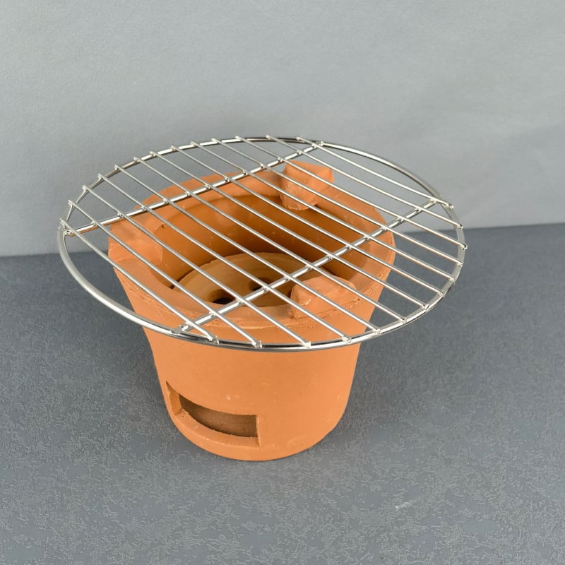 Grătar rotund din oțel inoxidabil pentru plită ceramică electrică