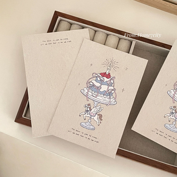 Carte de felicitare cu Pegasus pentru tort, în stil Instagram, cu mesaj, card cadou, decor floral, felicitare sărbătoritoare