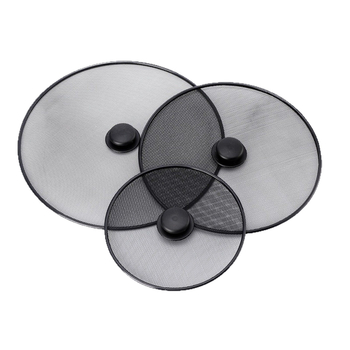 Cap din oțel inoxidabil – protecție împotriva stropilor de ulei pentru oale, capac de bucătărie ventilat