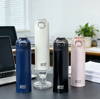 Cană termos din oțel inoxidabil 316, capacitate mare, portabilă pentru birou, acasă și în aer liber