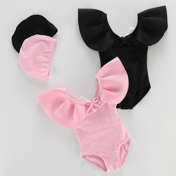 Costum de baie bikini pentru fetițe, uscare rapidă, fără bretele, 2–8 ani.