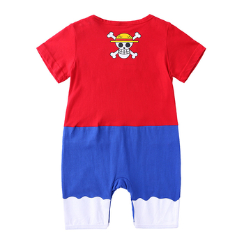 Kids Tales salopetă din bumbac, cu imprimeu animat, pentru vară, outfit unic pentru bebeluși și copii mici