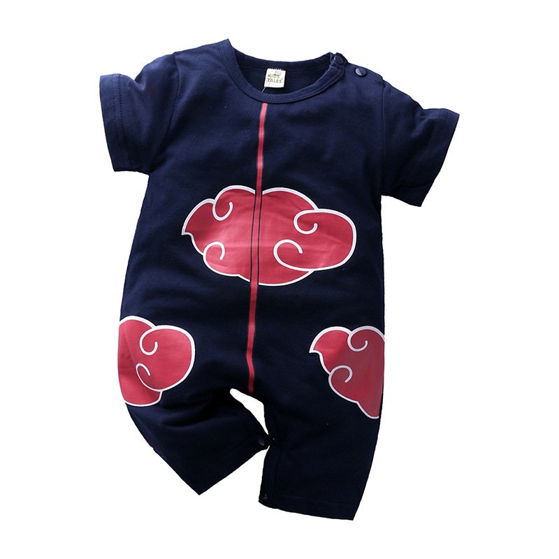 Kids Tales salopetă din bumbac, cu imprimeu animat, pentru vară, outfit unic pentru bebeluși și copii mici