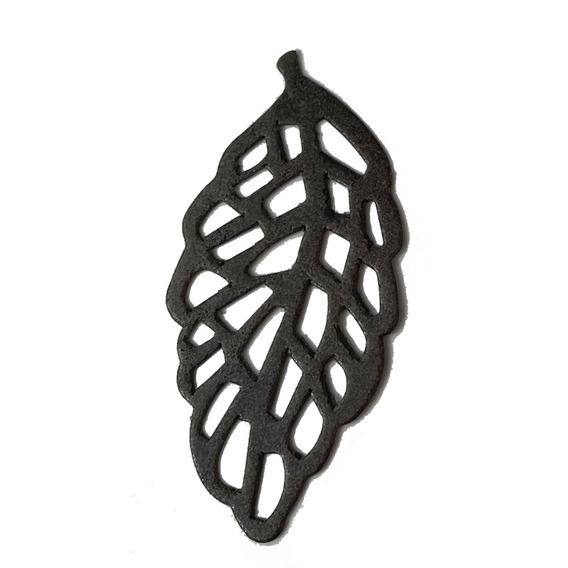 3D Hârtie de orez lipicioasă - foi goale pentru decorarea platourilor și a torturilor, design de frunză dantelată