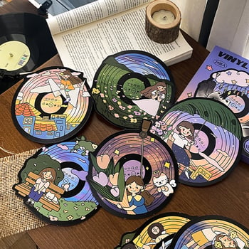 Postcard original cu formă neobișnuită în vinil, seria Sweetheart Dream, set de 24 bucăți pentru cadouri DIY