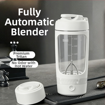 Cana de amestecare Tritan, 600 ml, reîncărcabilă, electrică – amestec automat pentru cafea